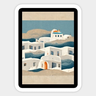 Mykonos Baby Sticker